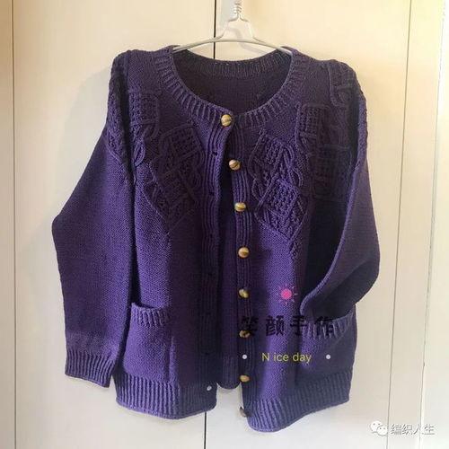 成人圆领开衫图解视频,成人圆领开衫图解视频教程